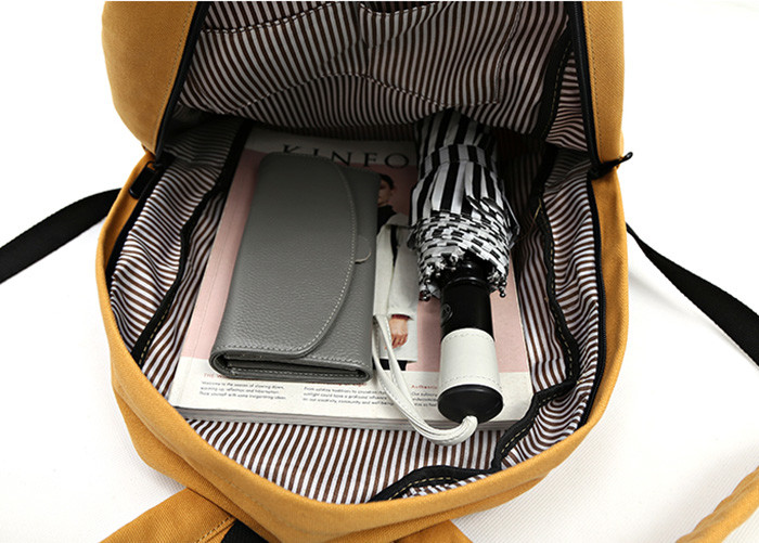 Low MOQ Hot sale New fasion Daily Man Custom Softback Cotton Fabric Backpack Bag Rucksack Backpack