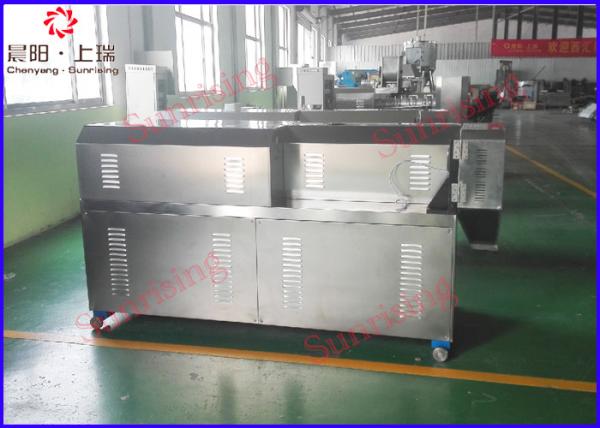 Quality Electrical Stainless Steel Fish Feed Production Line Low Energy Consumption for sale
