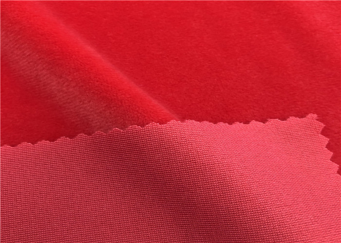 Super Soft Velvet Spandex Fabric Polyester Stretch For Blanket