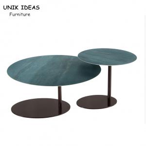 Buy cheap 850x850mm High Gloss Granite Top Luxury Center Tables For Hall Big Small Office product