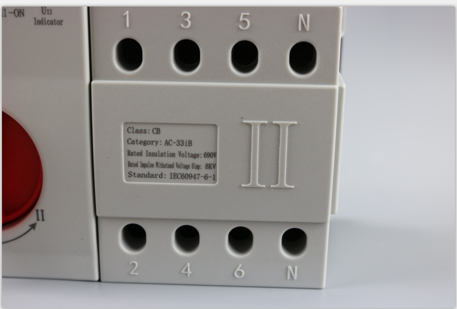 HOT sale ATSQ1 63A Automatic transfer switch 2poles