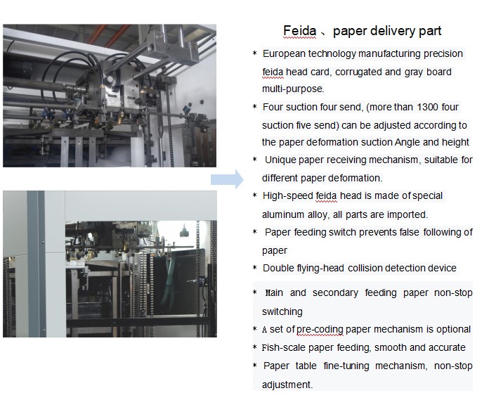 Die Cutting Machine for Cardboard Corrugating Carton in Garment Shops Packaging Line