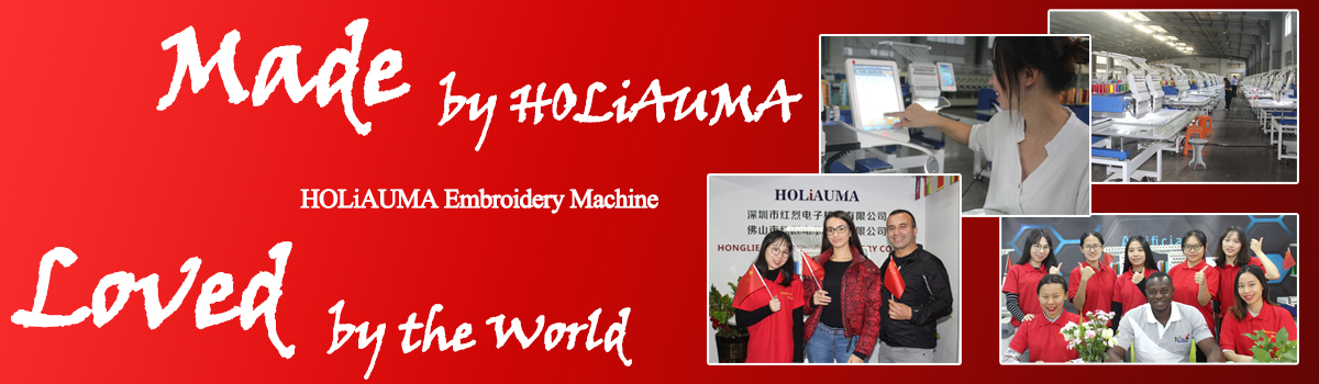 Cheapest embroidery machine prices HO1501L 360*1200mm hat t-shirt flat 3d logo embroidery machine single head like broth