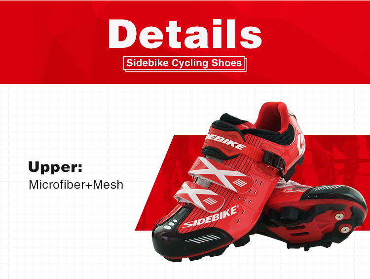 Shockproof Mens SPD Cycling Shoes Water Resistant Anti - Collision Design