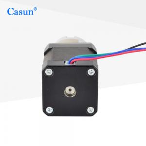 China 42x42x48mm 2.77V NEMA 17 Geared Stepper Motor 2 Phase RoHS Approved on sale