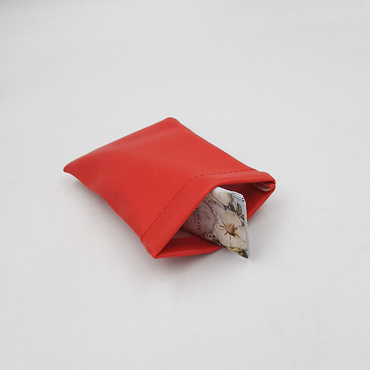 Custom High Quality supplier jewelry gift bag purple gift bag Small Leather Packaging Bag Jewelry Pouch