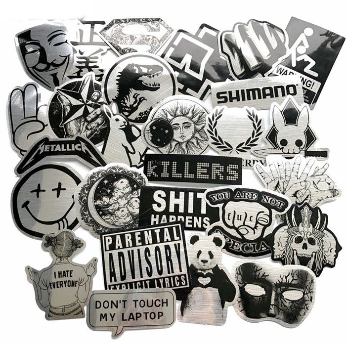 Static Cling Custom Decal Stickers , PVC Non Toxic Printable Label Stickers
