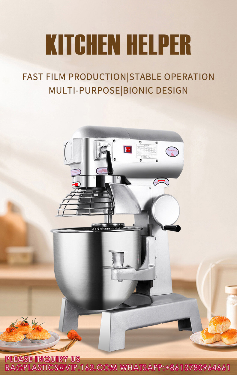 Professional Spiral Dough Mixer Electric Stainless Steel Body Multifunction Dough Mixer For Commercial Use