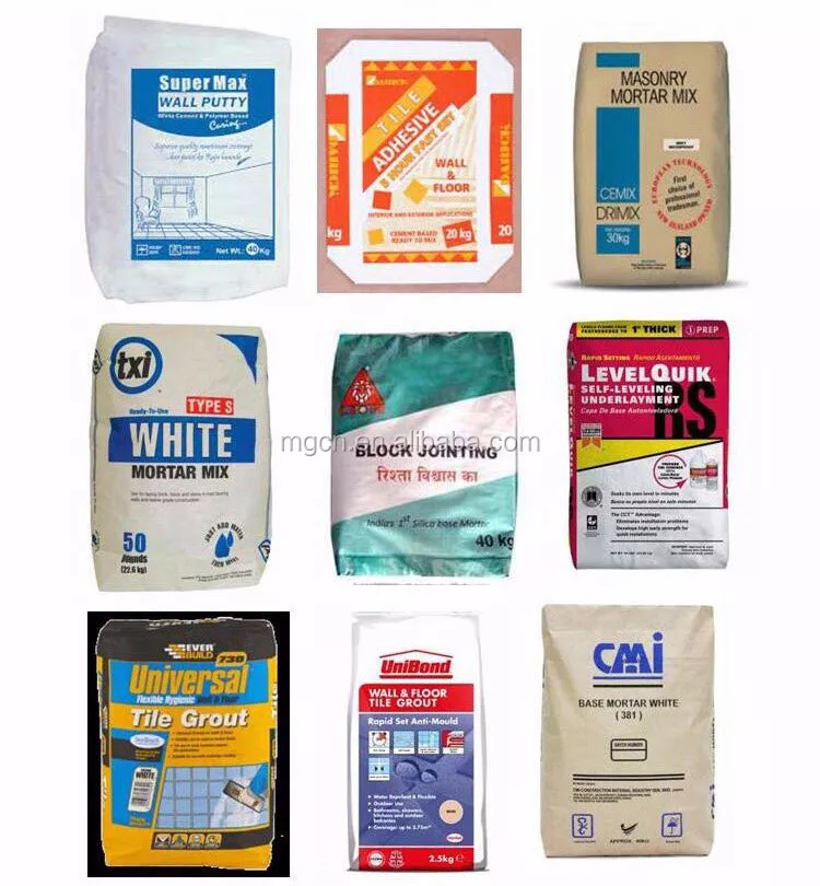 10T / H Dry Mortar Plant Wall Putty Ceramic Tile Adhesive Mixing Machine