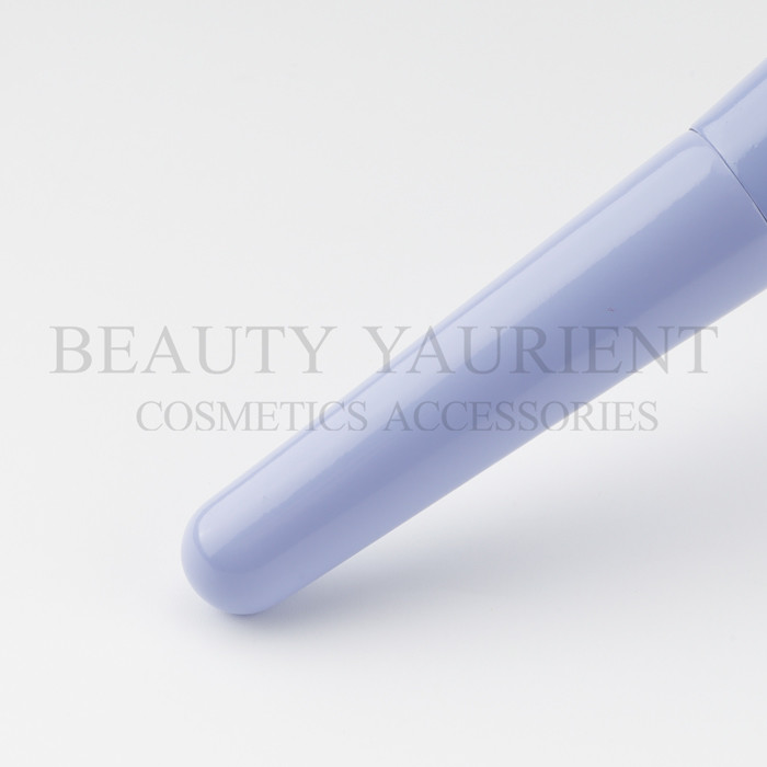 Sprayed Lavender Ferrule Powder Makeup Brush 15g Customized Logo