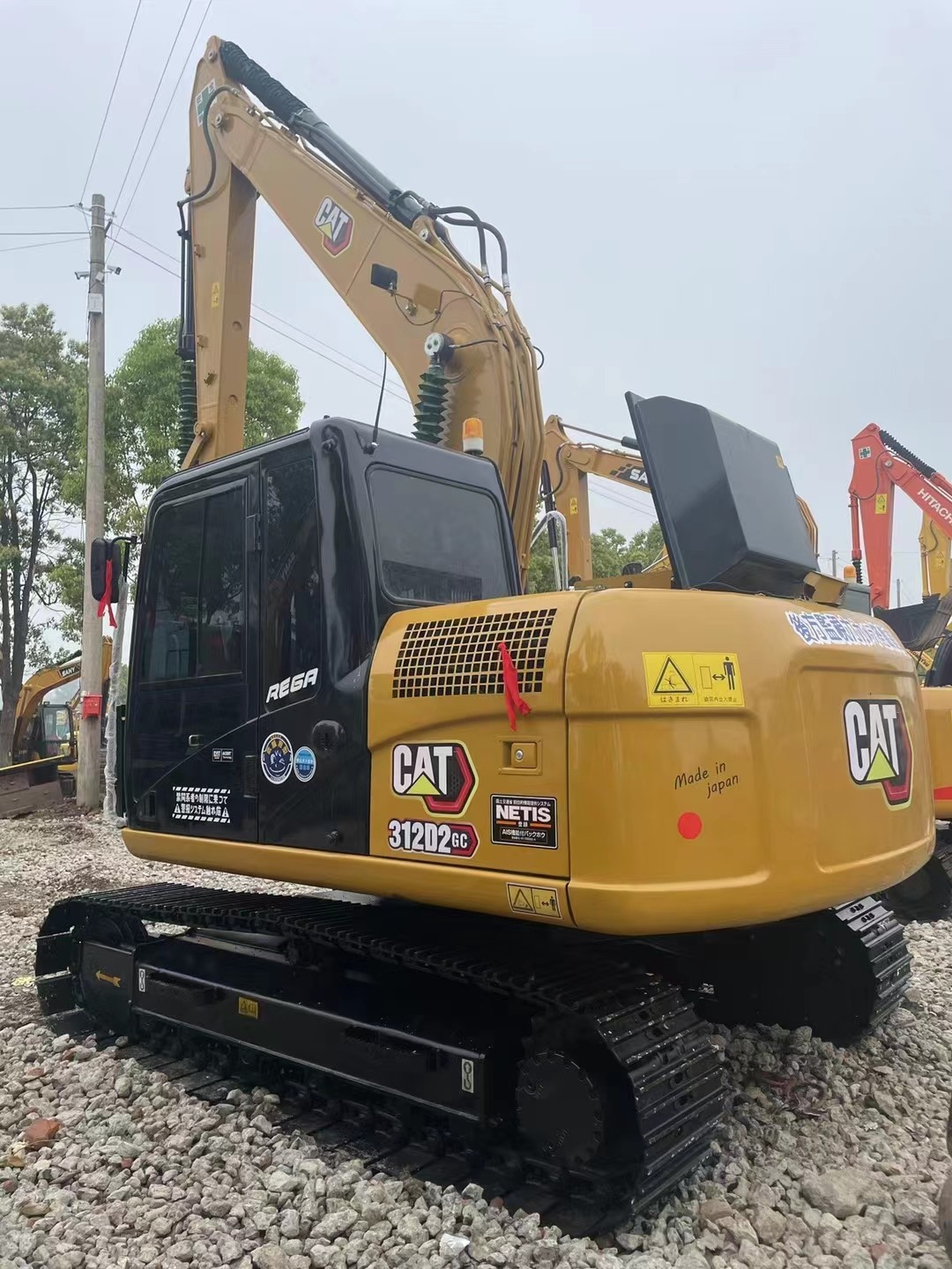 Used 12 ton Caterpillar excavator imported from Japan Used CAT 312D2 excavator