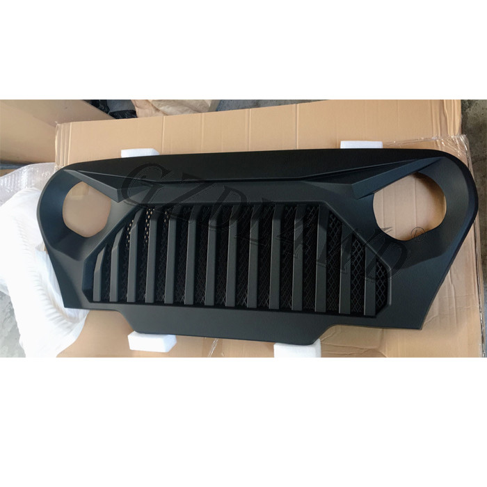 ABS Front Bumper Grille For Jeep Wrangler Jl 2018 / Car Front Grill Parts