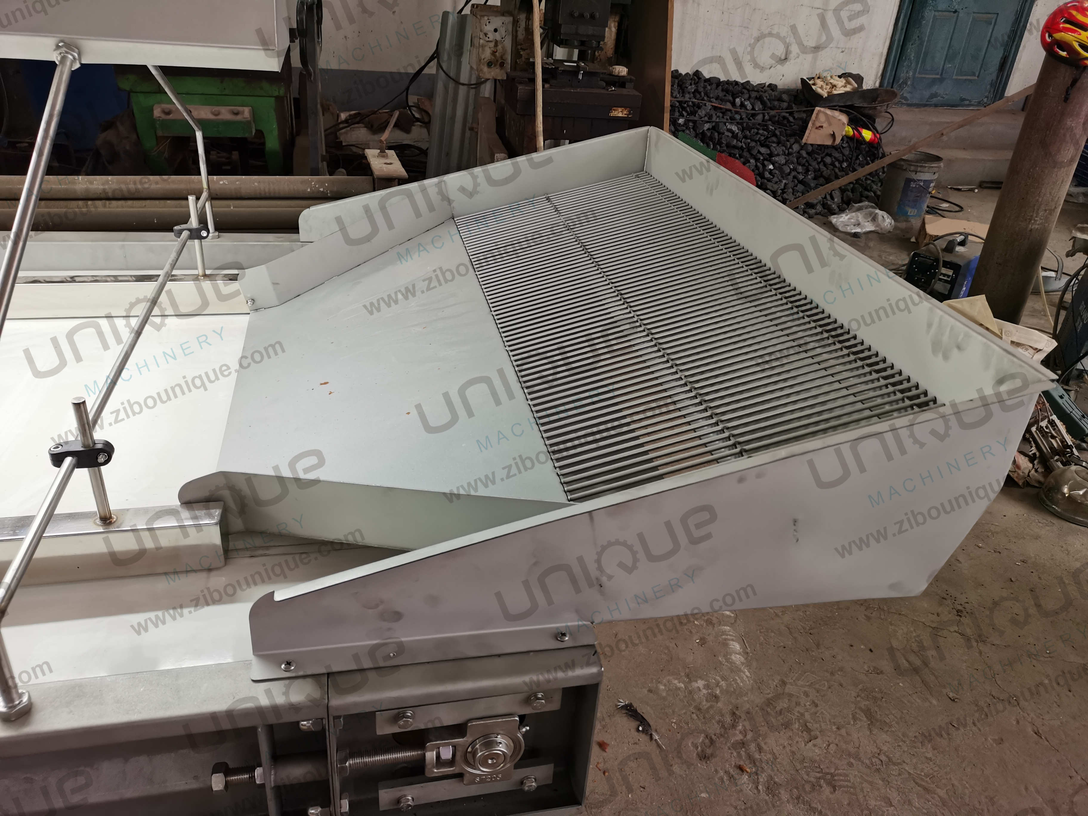 220v/ 380v Stainless Steel 304 Nut Selecting Conveyor Belt for Raisin Sorting Machine