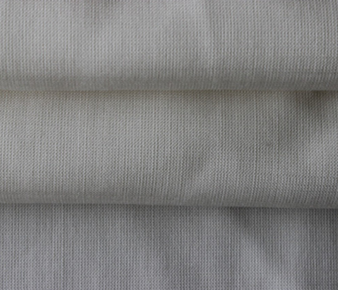 58'' 167gsm Tencel Linen Blend Fabric Non Stretchy Moisture Wicking