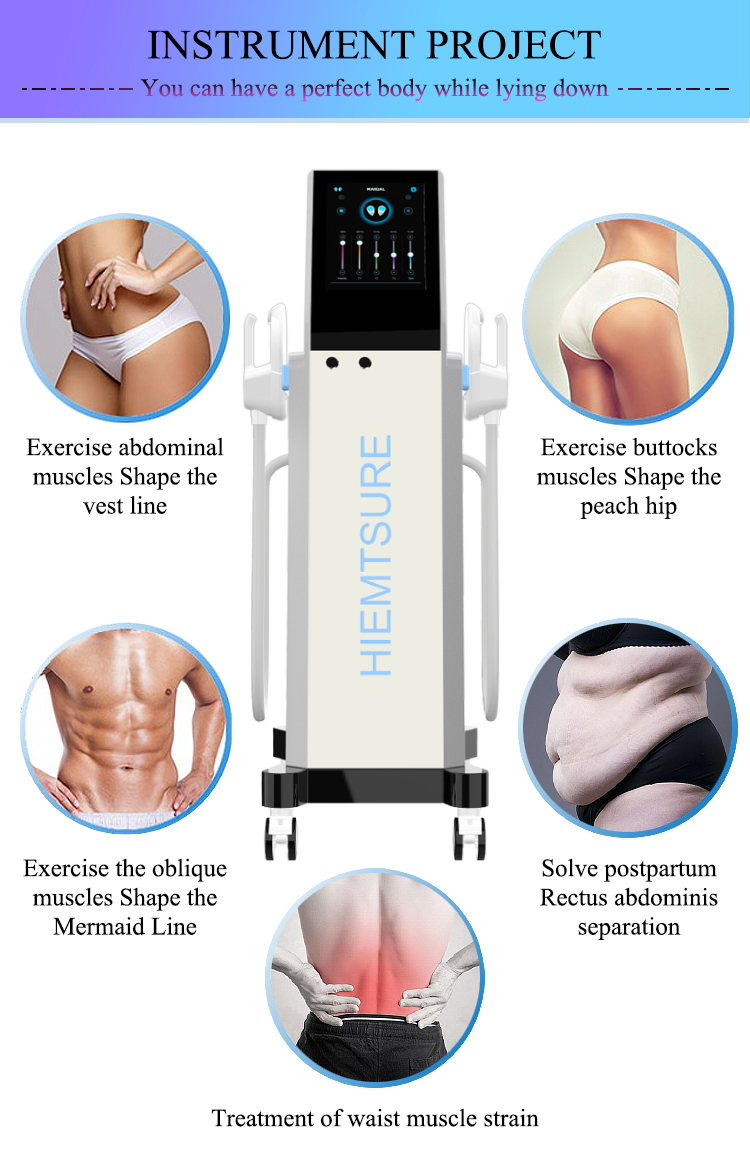 Portable Ems Machine Magnetic Ems Muscle Stimulator slimming Body shaping Machine