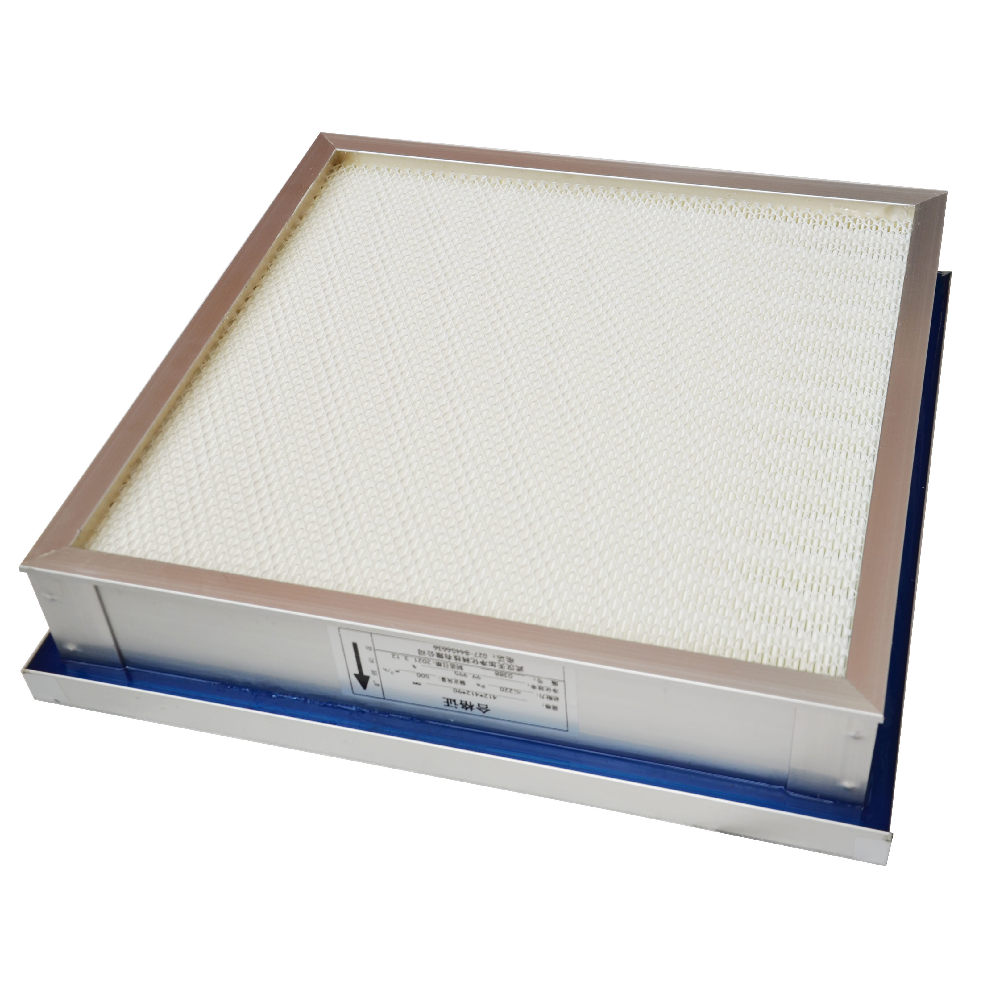 Customize Cleanroom HEPA Filters Sealing Fiberglass HEPA Air Filter Air Purifier