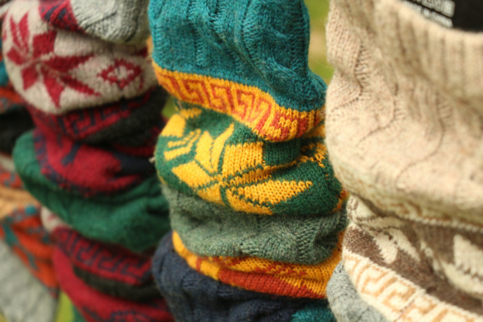 leg warmers loose socks wool blend button down pierced decoration boot socks fashion
