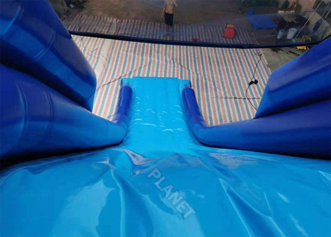 Commercial 0.9mm PVC Tarpaulin Inflatable Water Slides
