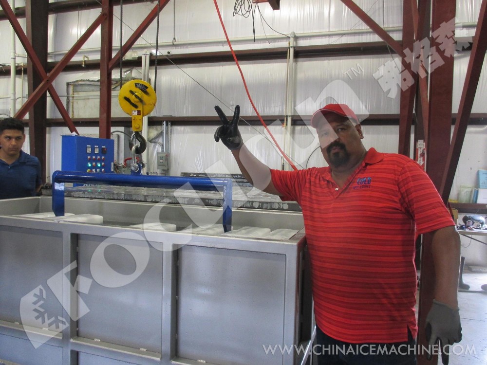 Hotels Brine System Ice Block Ice Machine Maker with Engine Core Components in 2022