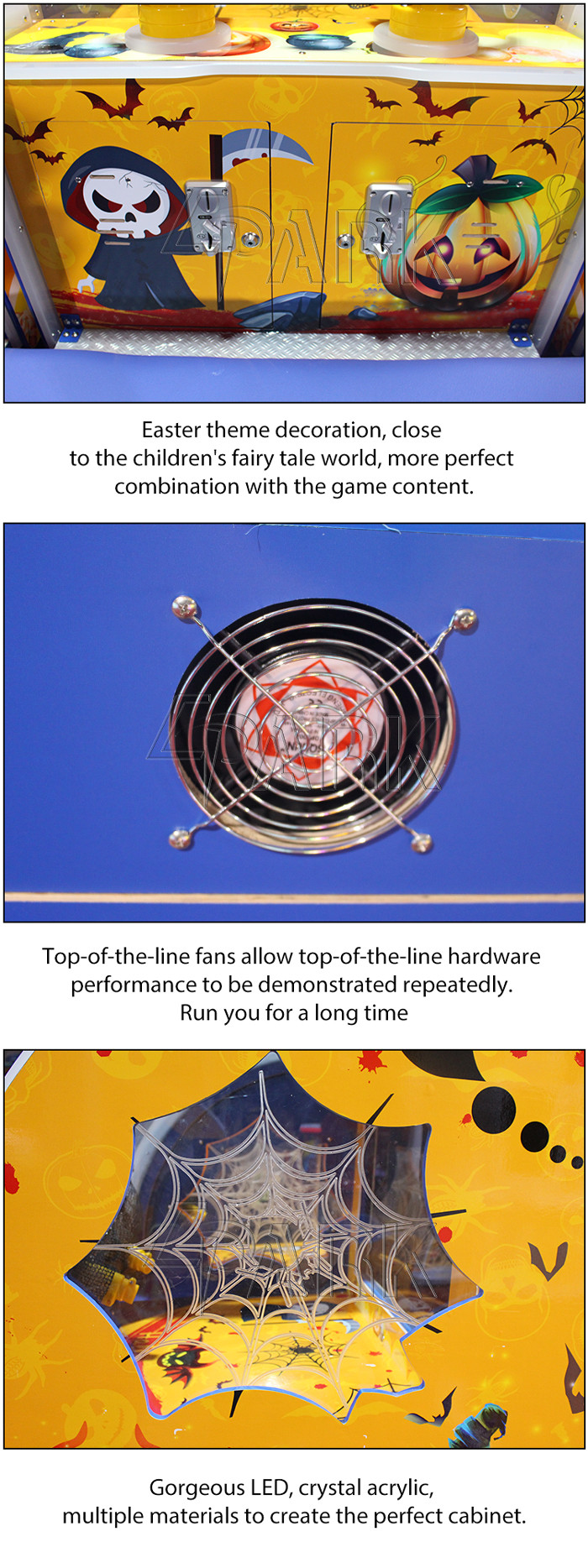 2 Players Capsule Ticket Vending Machine / Kiddy Ball Shooting Game Machine