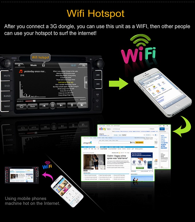 Ouchuangbo Android 4.2 Auto DVD GPS Player for Toyota Echo /Hiace /4runner Navi Multimedia System OCB-8819B