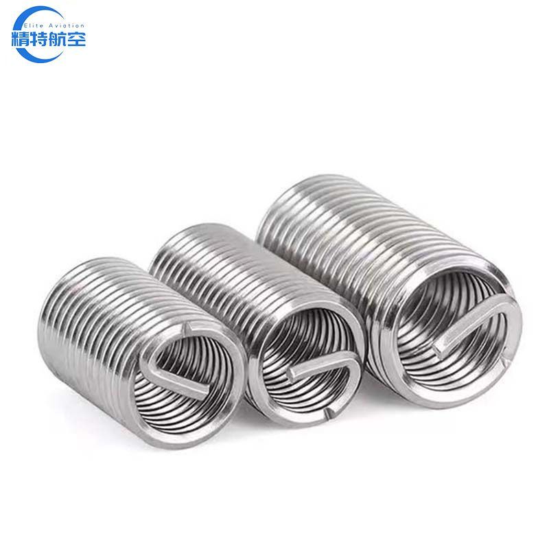 Easy-to-Use Wire Thread Inserts Compatibling with Standard Tools and Taps