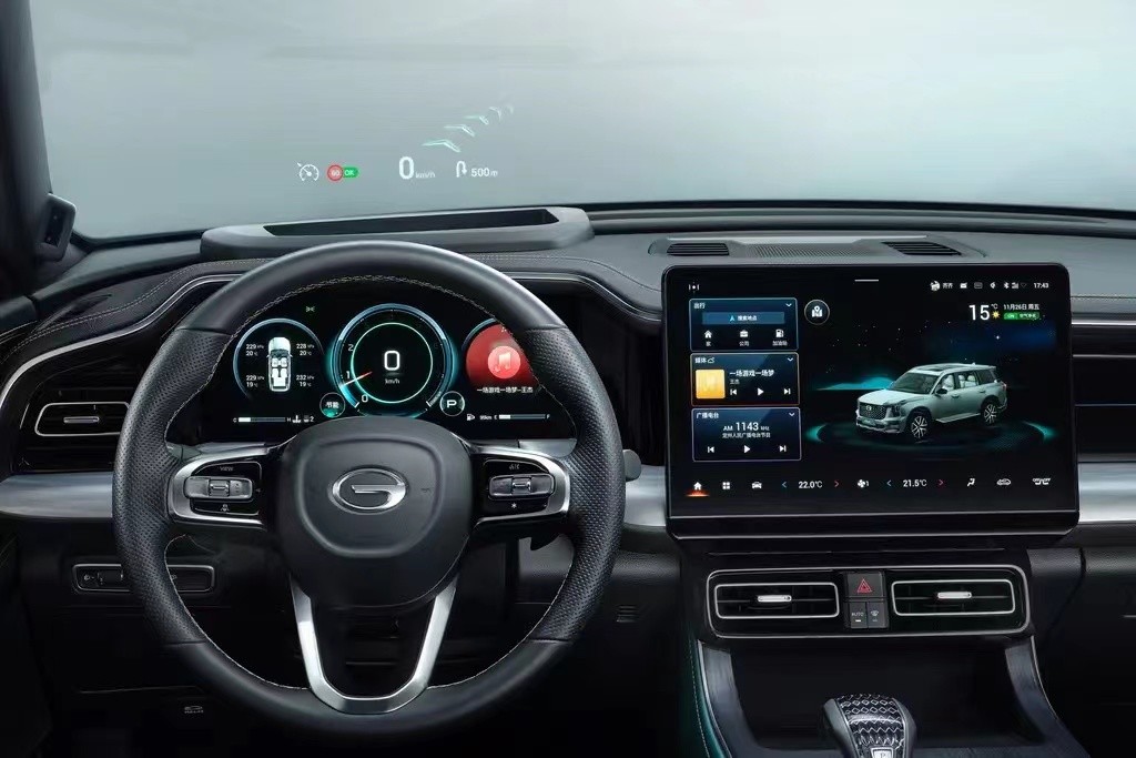 The 2023 GAC Trumpchi GS8 2.0T 7 Seat Large Luxury SUV Is Available In Two Wheel Drive And Four Wheel Drive.