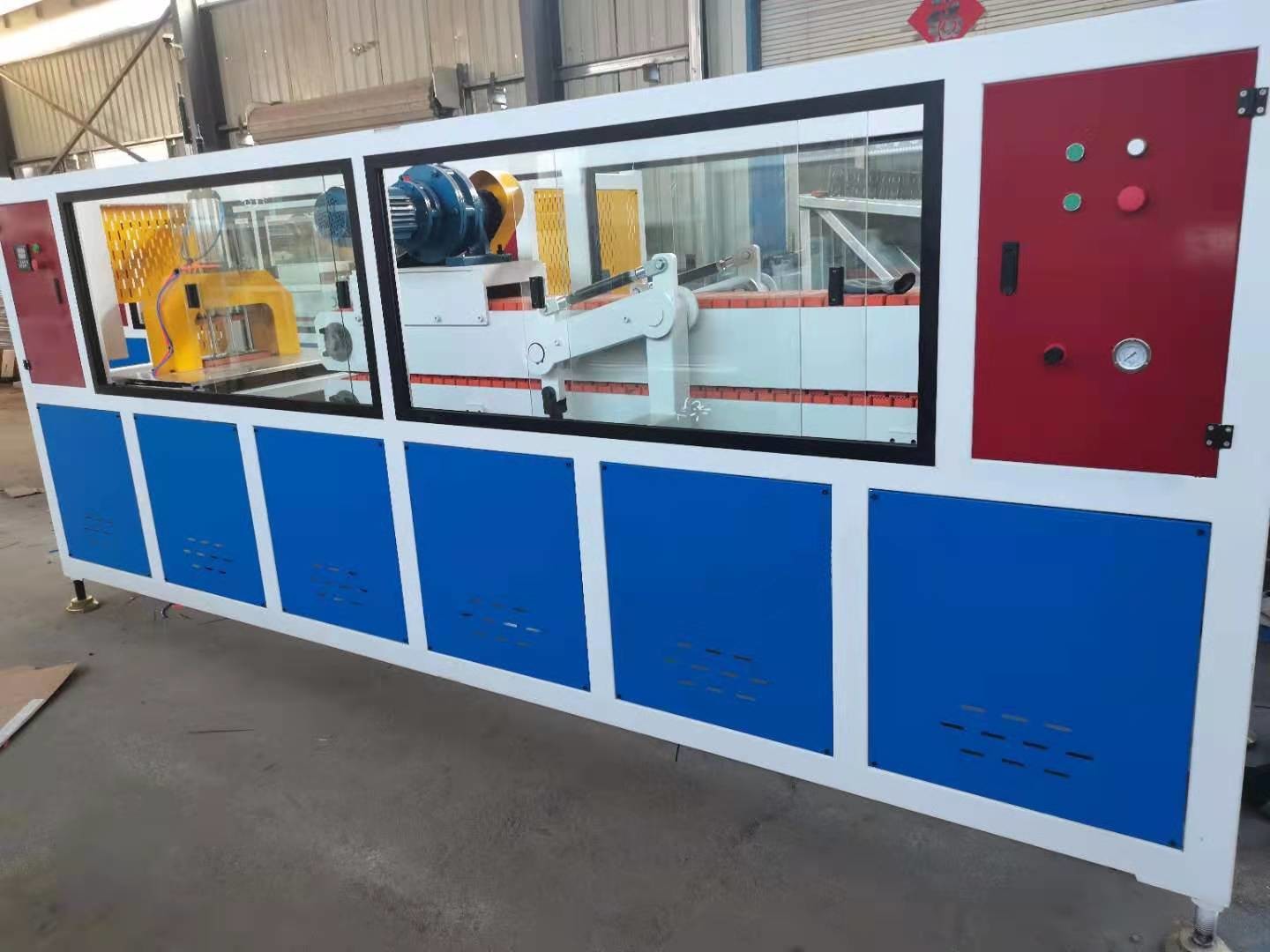 PVC WPC PP PE Wood Composite Plastic Profile Production Line Making Extruder Machinery low noise