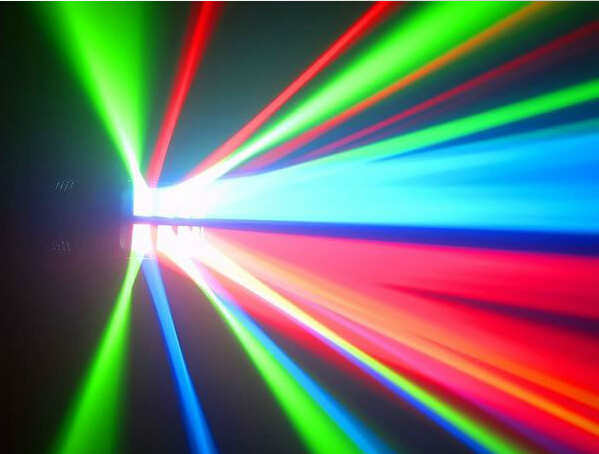 RGBW DJ Stage LED Effect Light 35W Butterfly Effect Lighting With Double Derby