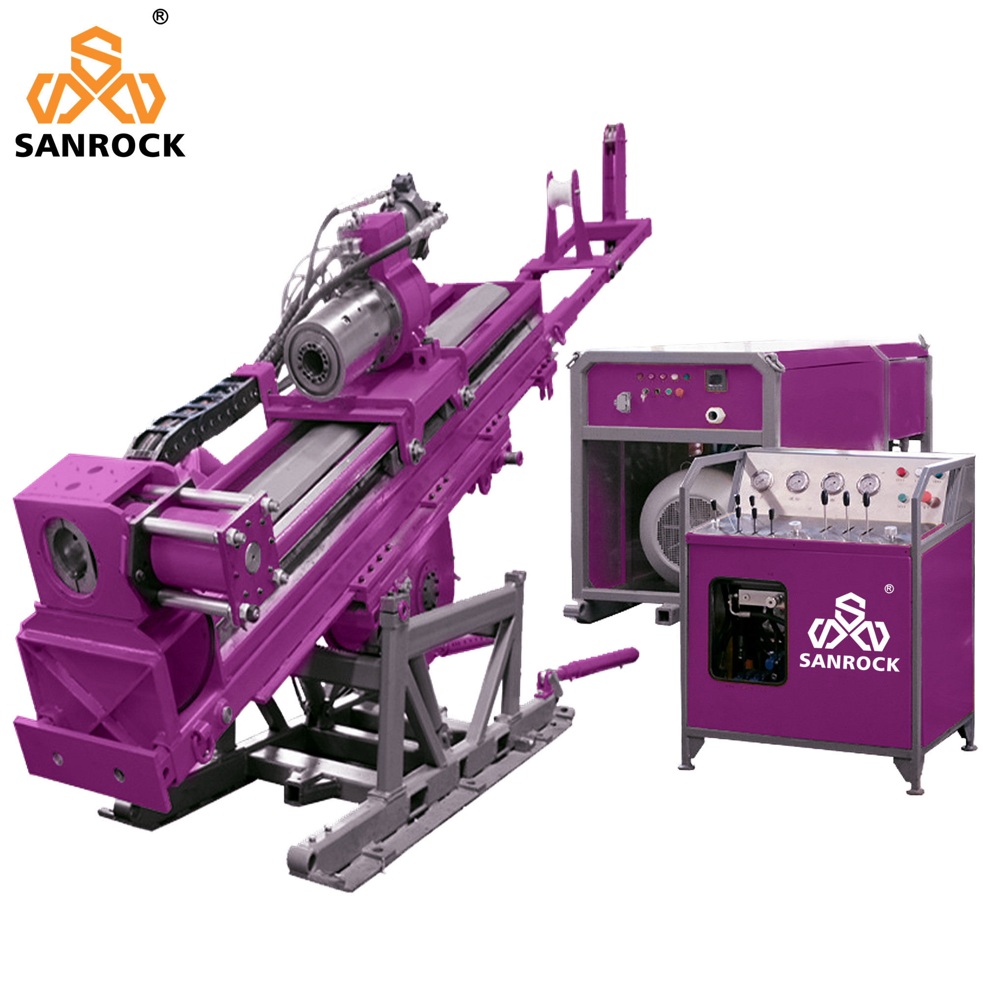 Mining Core Drilling Rig Hydraulic Horizontal Exploration Tunnel Core Drilling Rig