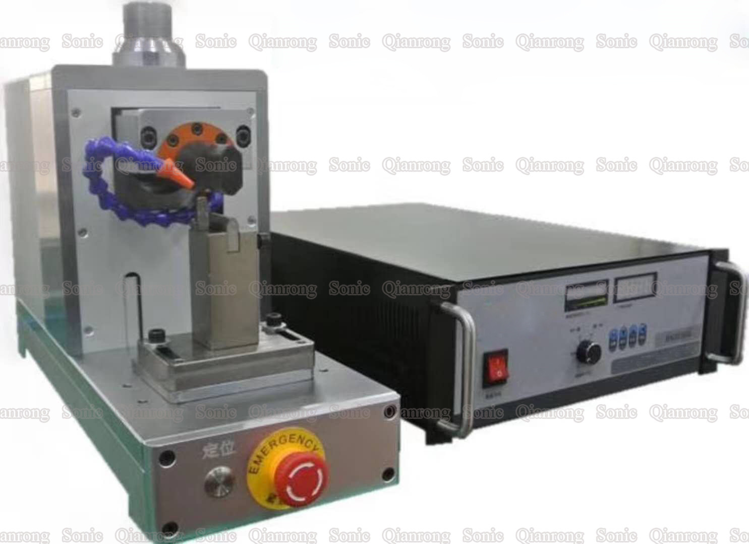 20 Khz Ultrasonic Metal Welding Machine For Braided Wire With Special Steel Welding Horn