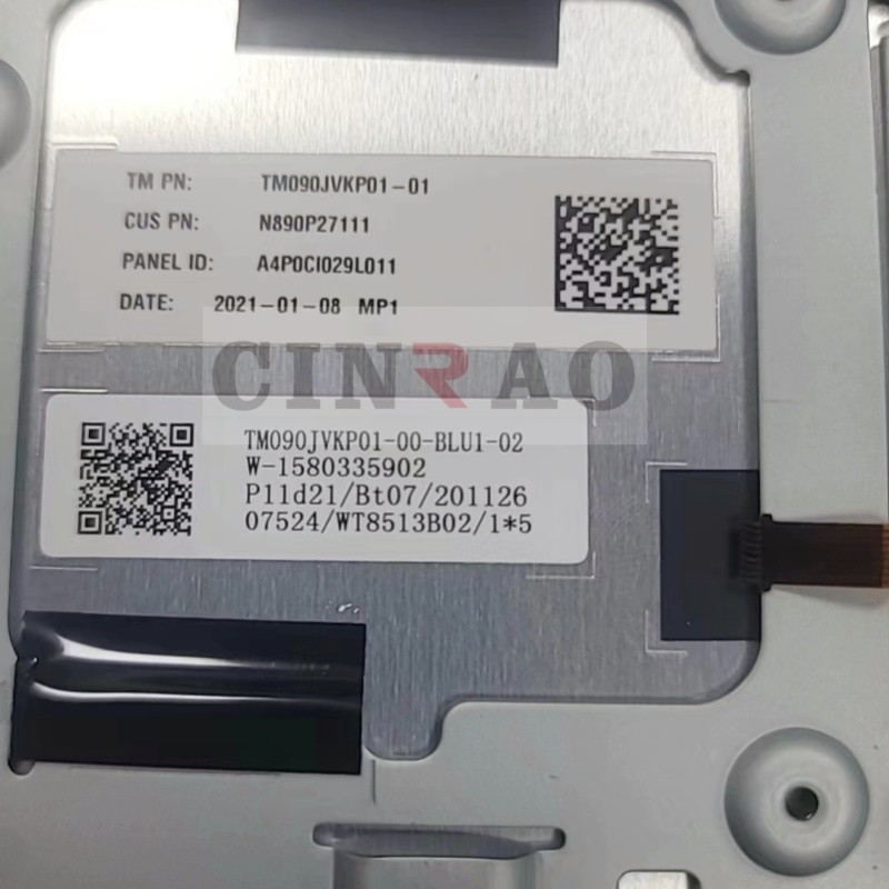 Tianma Car LCD Module TM090JVKP01-00-BLU1-02 TM090JVKP01-01 Automotive LCD Display