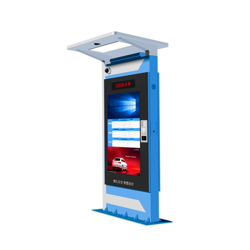 250W 65" 3840*1920 Digital Signage Lcd Display For IoT City