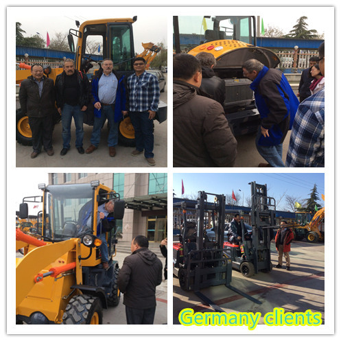1.2 ton wheel loader with front end loader for sale made in China