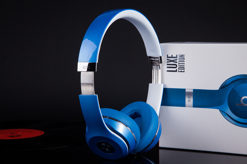 2016 Newest Beats Solo2 Over-The-Ear Luxe Edition Blue Headphones with seal box made in china grgheadsets-com.ecer.com