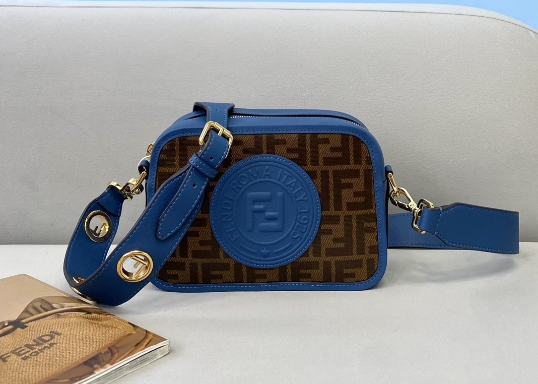 Classic F Letters Logo Embossing Luxury Cross-Body Bag Genunie Leather Assorted Colors Bag