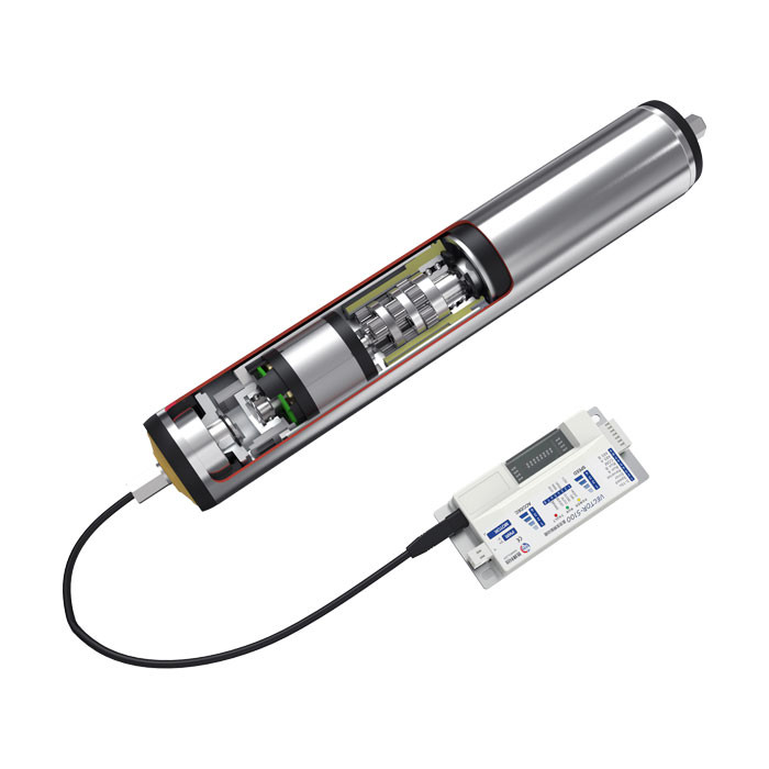 -25°C Waterproof IP66 Motor Drum Drive Roller For Cold Chain Logistics Φ50 304 Food Grade Motorized Conveyor Rollers