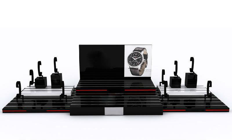 Luxury Customzied Countertop Watch Display Acrylic Stand 660*400*360mm