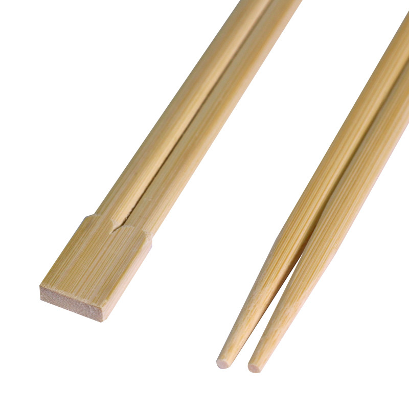 Personalized Environmental Round Bamboo Chopsticks Disposable No Chemical