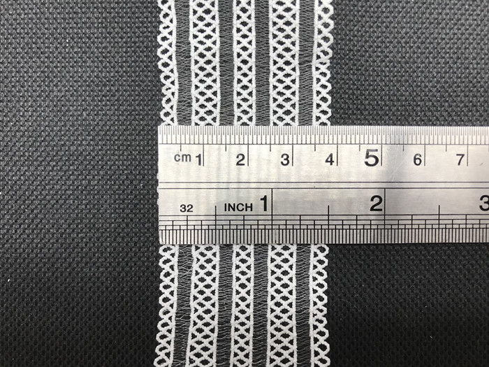 Knitted Elastic Band Webbing Lace Ribbons Jacquard Webbing For Underwear Straps
