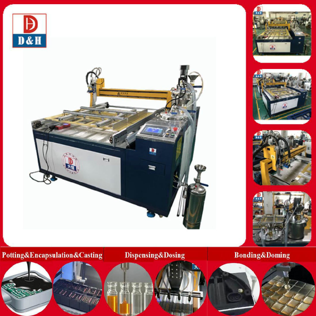 RTV Silicone Electronic Potting Machine Sealant Meter Mix Machine for Junction Box