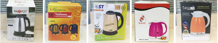 Automatic Shut Off 1.8L Plastic Electric Tea Kettle With Double Wall