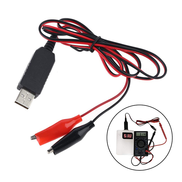 AA AAA Battery Eliminator Repace Battery USB 5v to 1.5v 3v 4.5v Step down Power Charger Cable for LED Light Electric Toy