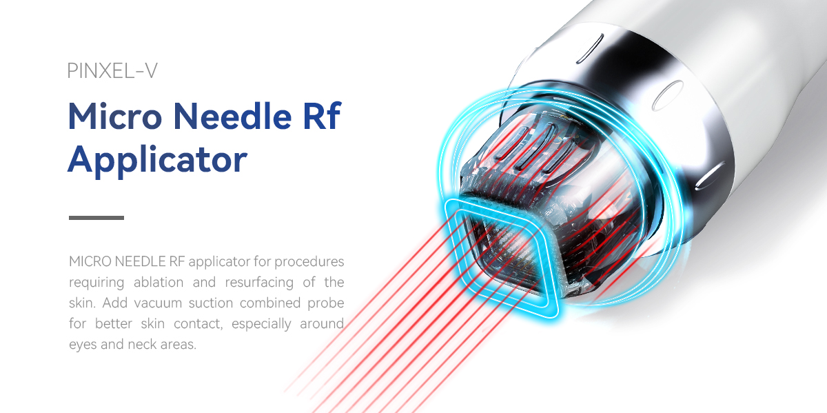 High Quality Acne Removal Microneedling Radio Frequency Rf Microneedling Vacuum Rf Microneedle Machine