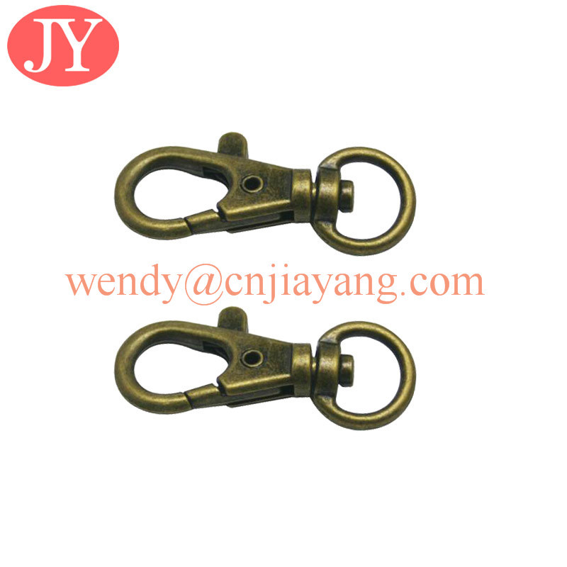 Factory direct sale, High quality zinc alloy key lobster clasp with various specifications and colors