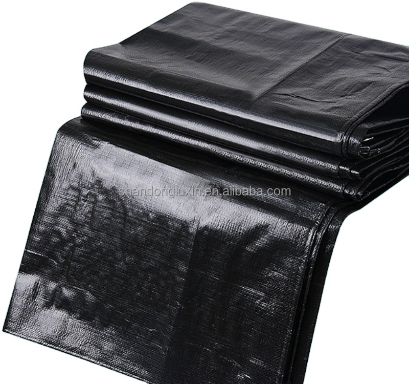 PE Tarpaulin Plain Roof Cover in Customer Request Color for Waterproofing Protection