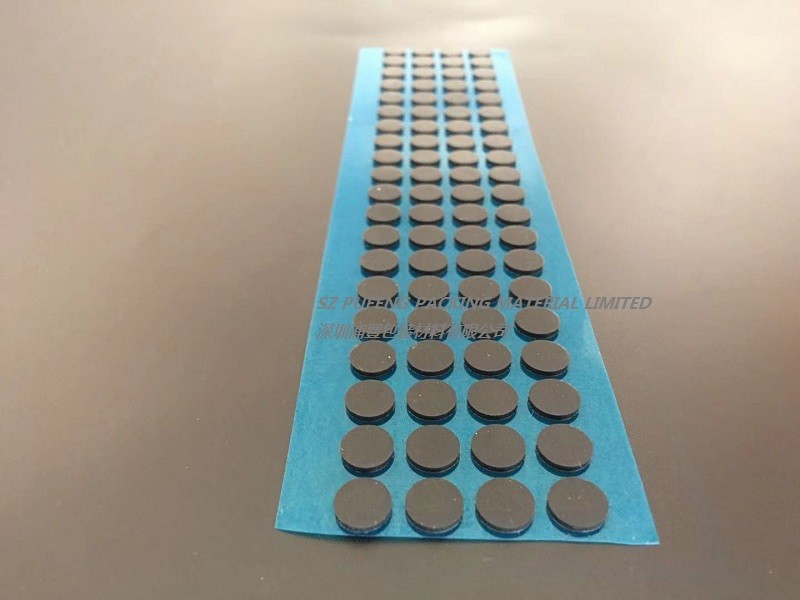 Die-cutting Polyurethane foam Black EVA Double Sided Self Adhesive Tape High Temperature Resistant Foam Tape