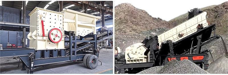 Stone Mobile Crusher Plant Concrete Mobile Crushing Sand Making Machine