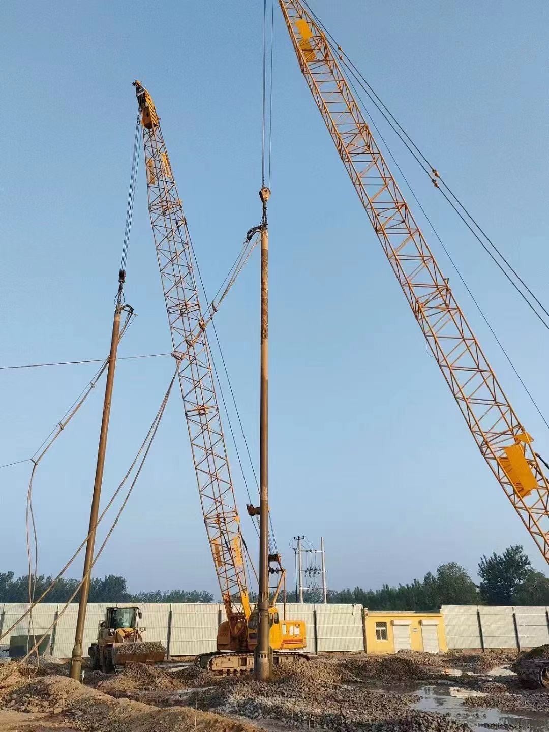 Stone Column Driver 377mm 130kw Vibroflotation Compaction Compaction Pile Bvem