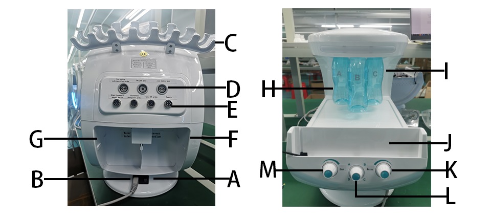 Hydration Microdermabrasion Technology Ice Blue Cleansing Machine